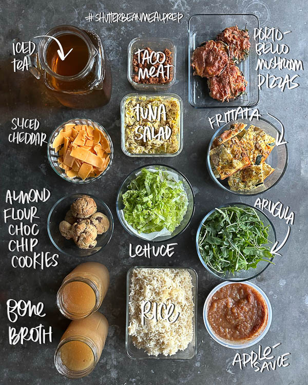 Shutterbean Meal Prep by Tracy Benjamin of Shutterbean.com