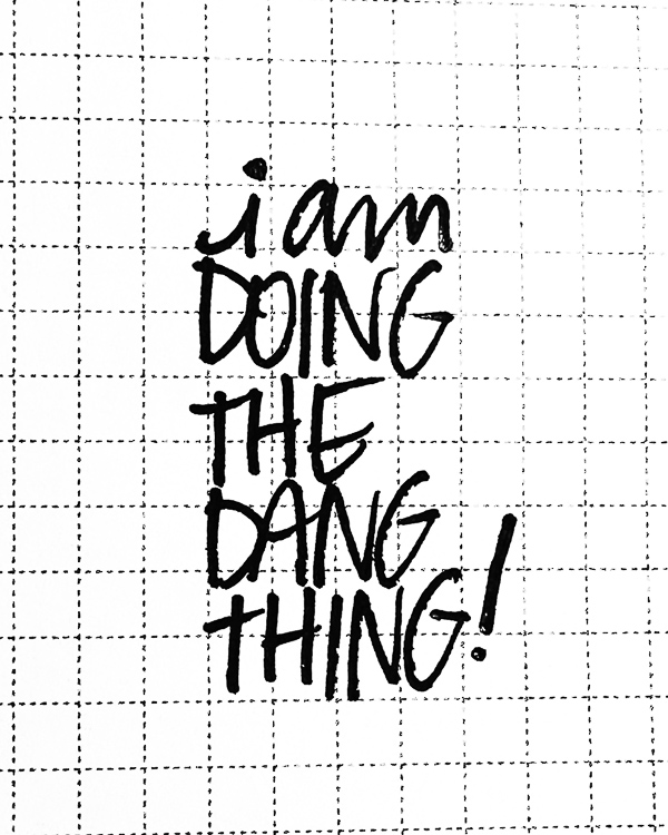 I am doing the dang thing! -- i love lists // shutterbean