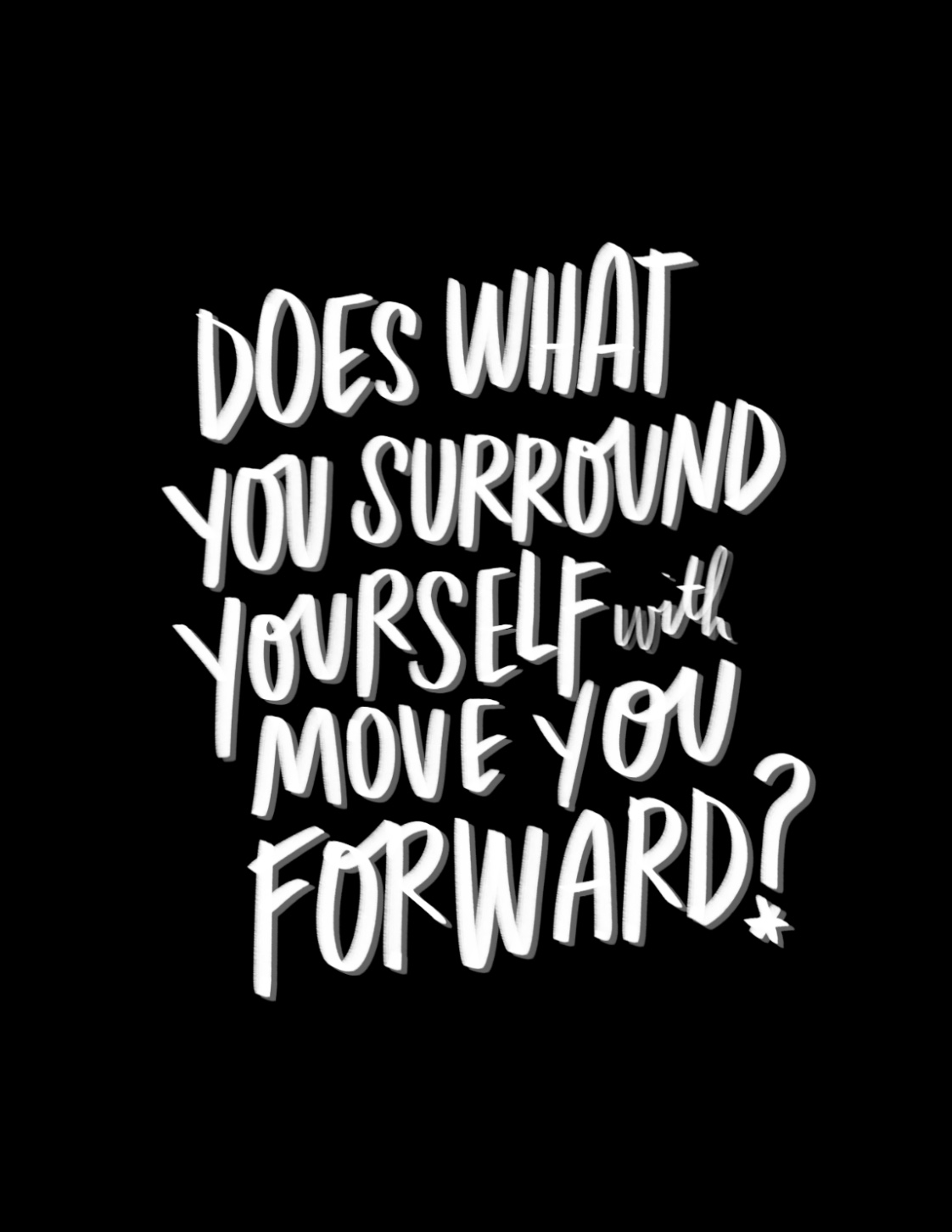 Does what you surround yourself with move you forward? I love lists // shutterbean