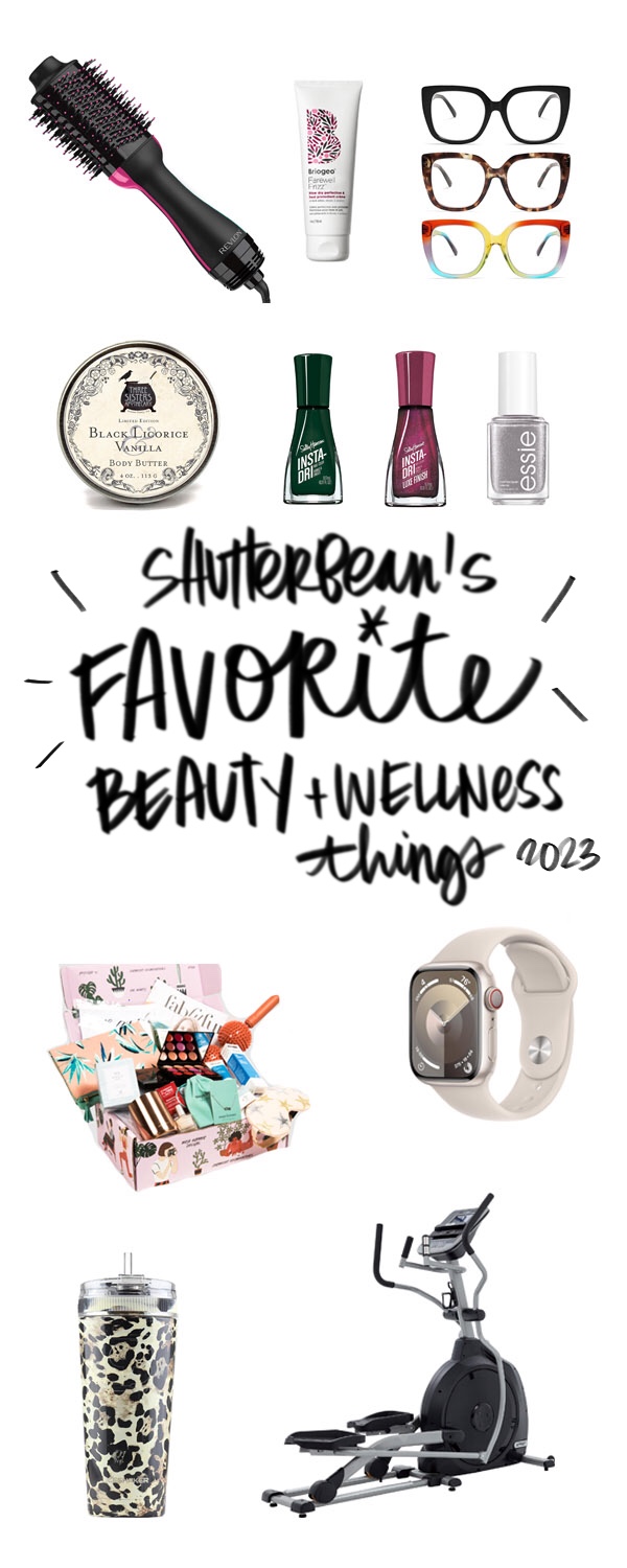 Shutterbean Favorite Beauty & Wellness Things 2023 from Tracy Benjamin's favorites list! 