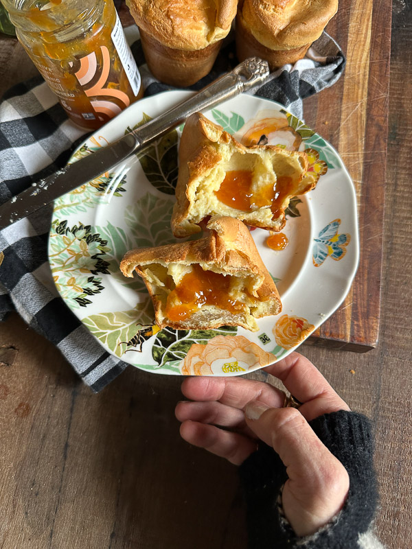 Gluten Free Popovers made simple! Find the recipe on Shutterbean.com!