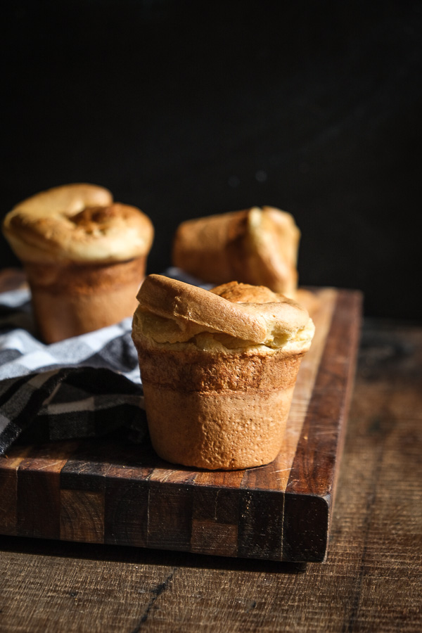 Gluten Free Popovers made simple! Find the recipe on Shutterbean.com!