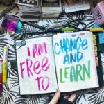 I am Free to Change and Learn // i love lists Tracy Benjamin The Handwriting Club