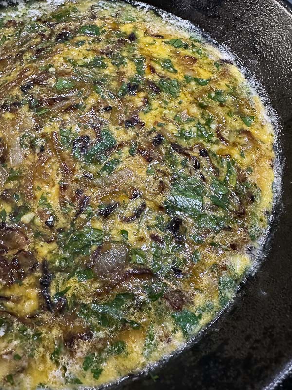 With a few humble ingredients, you can make Caramelized Onion Frittata for a simple breakfast or lunch. Find the recipe on Shutterbean.com