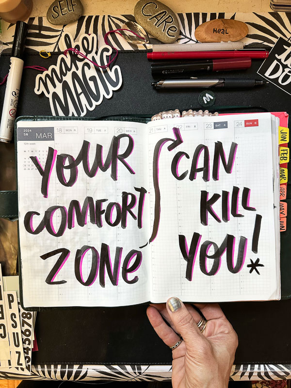 Your Comfort Zone Can Kill You- I love lists //shutterbean