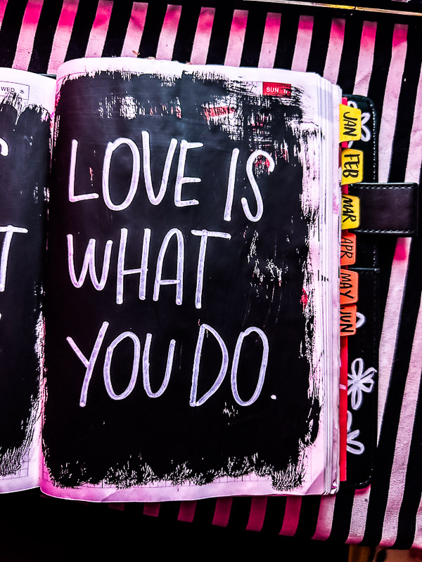 Love is what you do- Shutterbean