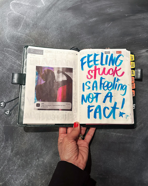 Feeling Stuck is a Feeling, not a Fact! // I love lists - Tracy Benjamin of Shutterbean.com