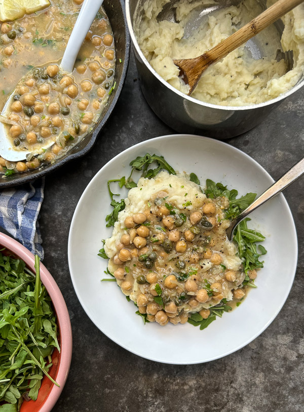 Chickpea Piccata