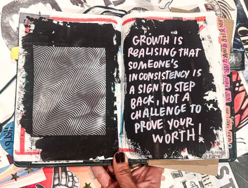 I love lists // tracy benjamin of shutterbean + the handwriting club - hobonichi cousin planner