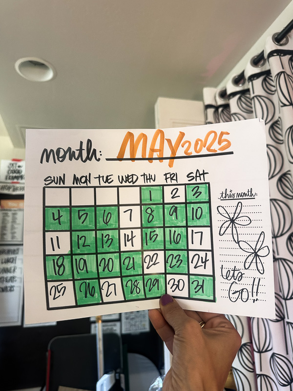 The Handwriting Club May Workouts 2025