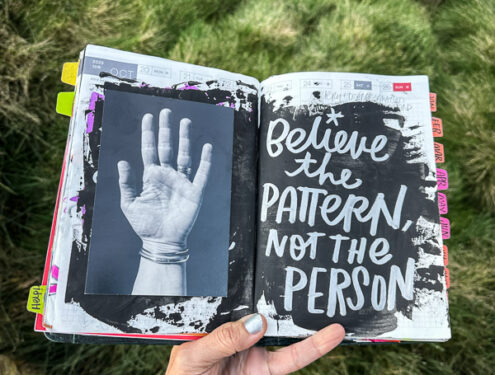 I love lists//hobonichi cousin Tracy Benjamin of The Handwriting Club + Shutterbean.com