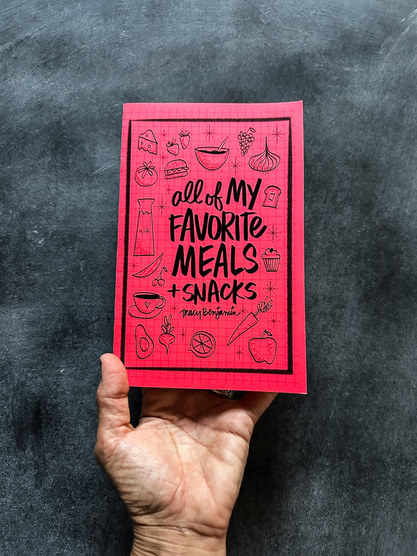 Keep track of all of your favorite meals/meal times with this handy planner! 