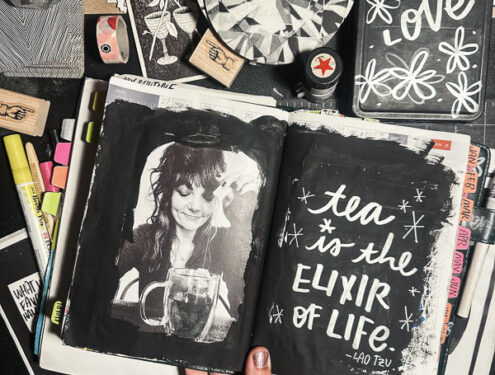 Have some tea! I love lists // Tracy Benjamin of Shutterbean + The Handwriting Club planner: hobonichi cousin