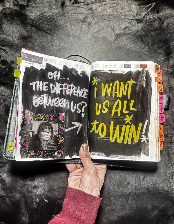 Is that I want us all to win. You thought we were competing. I love lists // hobonichi cousin by Tracy Benjamin