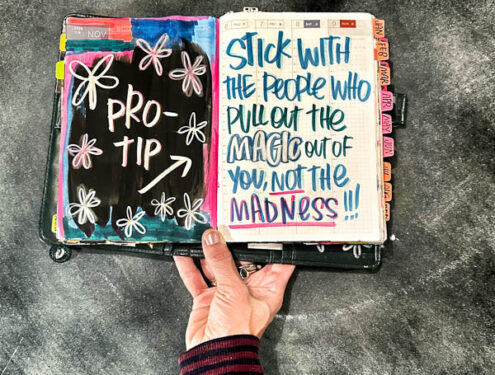 I love lists// hobonichi cousin - Tracy Benjamin of The Handwriting Club