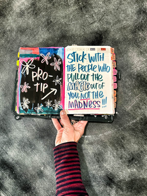 I love lists// hobonichi cousin - Tracy Benjamin of The Handwriting Club