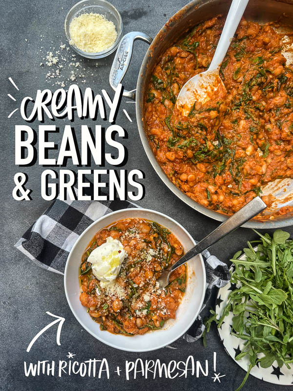 Creamy Beans & Greens